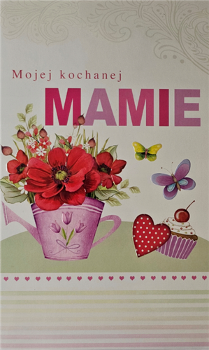 kartki na dzień Mamy, Kartki na Dzień Matki 11,7 cm *16,5 cm 13526680276