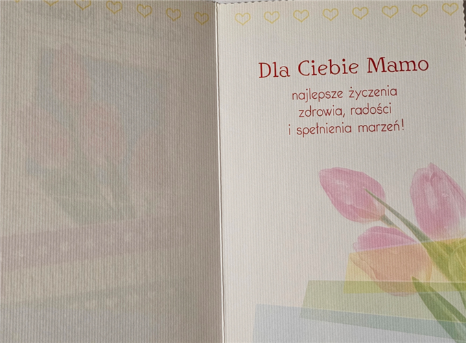 kartki na dzień Mamy, Kartki na Dzień Matki 11,7 cm *16,5 cm 13526683699