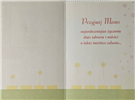 kartki na dzień Mamy, Kartki na Dzień Matki 11,7 cm *16,5 cm 13526684417