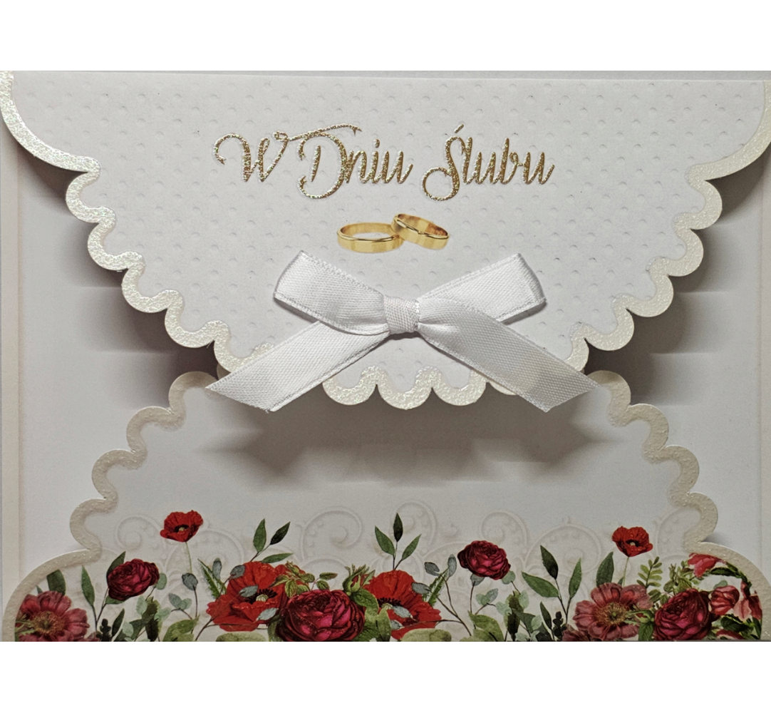 pamiątka na ślub, kartka na ślub, pocztówka ślubna 13,6 cm *18,2 cm13540455311
