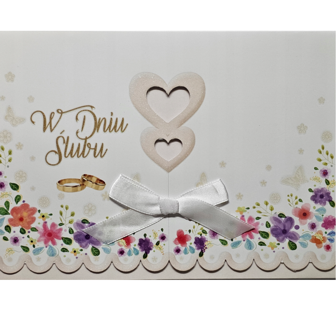 pamiątka na ślub, kartka na ślub, pocztówka ślubna  13,6 cm *18,2 cm 13540463315
