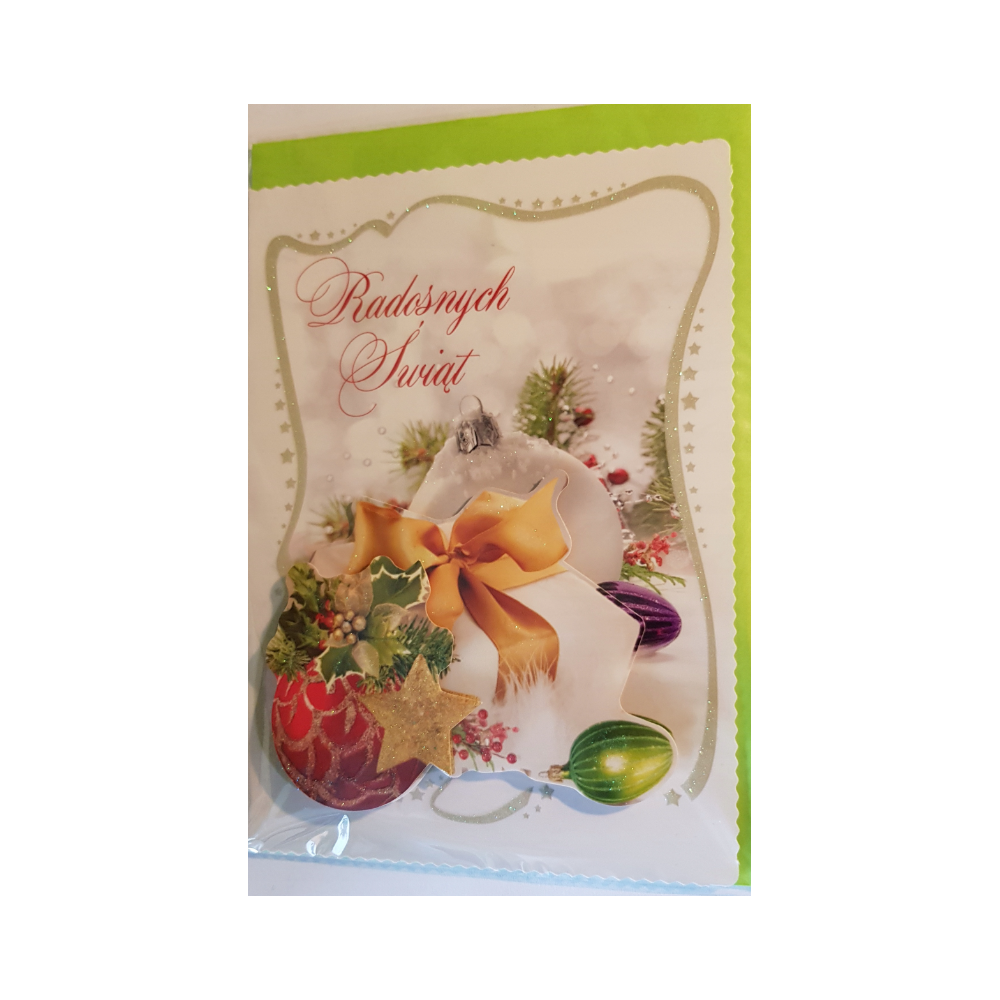kartki z okazji Bożego Narodzenia Boże Narodzenie 11,5 cm *16,5 cm 8590244089