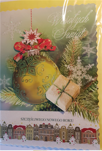 kartki z okazji Bożego Narodzenia Boże Narodzenie 11,5 cm *16,5 cm 8590233775