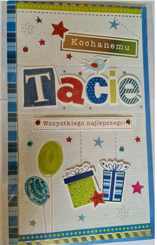 Kartki na Dzień Taty dla Taty Prezent dla Taty 17,5 cm *30 cm 16897829935
