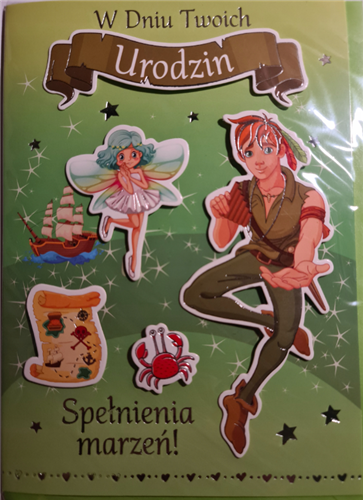 Kartki urodzinowe dla dziecka kartka urodzinowa 12,7 cm *17,8 cm 10692273215