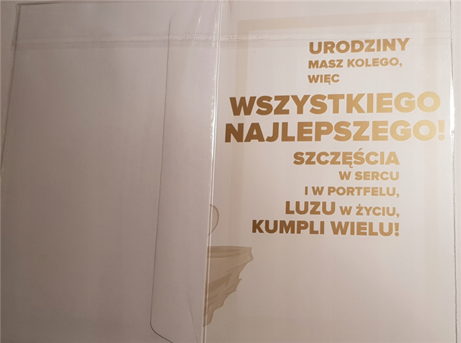 Kartki urodzinowe kartka urodzinowa WESOŁE Zabawna  13 cm *20,4 cm 9046294466