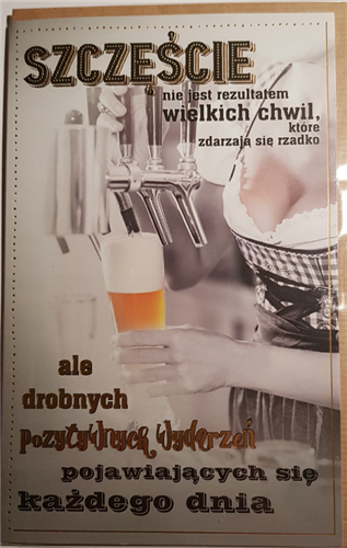 Kartki urodzinowe kartka urodzinowa WESOŁE Zabawna  13 cm *20,4 cm  9046206070