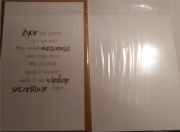 Kartki urodzinowe kartka urodzinowa WESOŁE Zabawna  13 cm *20,4 cm  9046206070