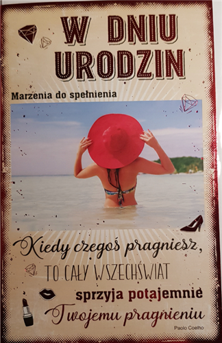 Kartki urodzinowe kartka urodzinowa WESOŁE Zabawna 13 cm *20,4 cm 9046023059