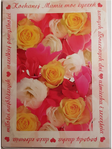 kartki na dzień Mamy, Kartki na Dzień Matki 14,2 cm *20 cm 9042056412
