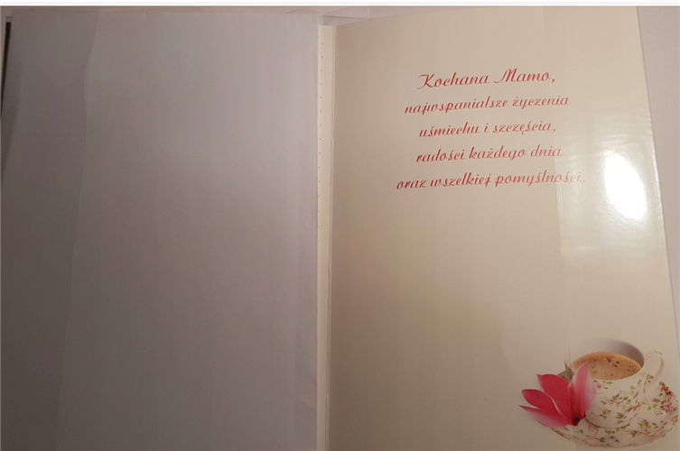 kartki na dzień Mamy, Kartki na Dzień Matki 14,2 cm *20 cm 9042056412