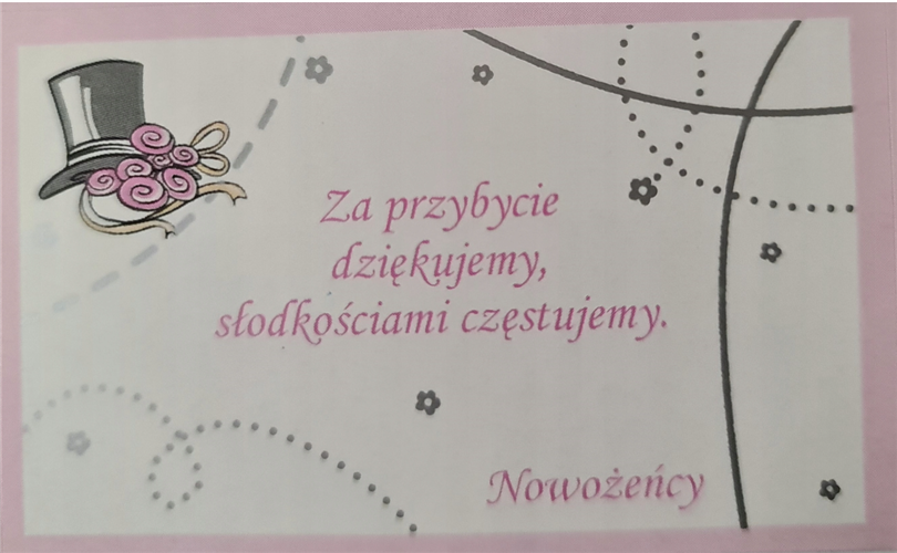NAKLEJKI NA CIASTO WESELNE 4 szt wym. 8x5cm 12176981896