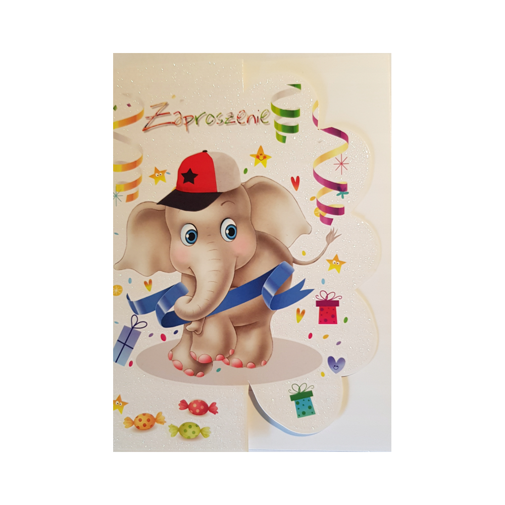 zaproszenia na urodziny dziecka 10,7 cm *15 cm 8102745723