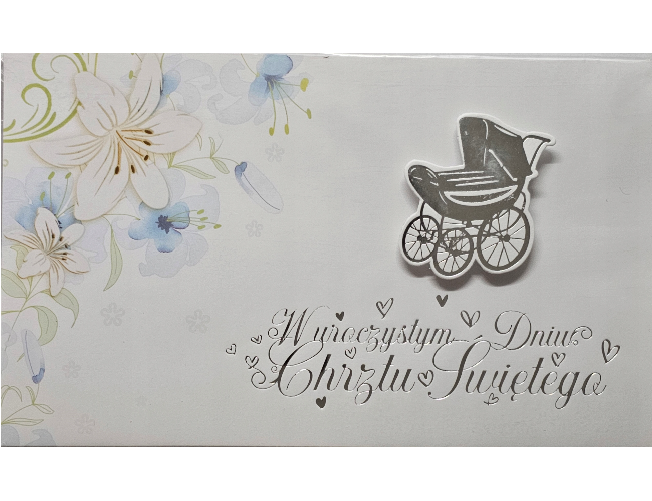 pamiątka na Chrzest Święty, Kartka na Chrzest  11,4 cm *19 cm 17276578514