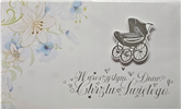 pamiątka na Chrzest Święty, Kartka na Chrzest  11,4 cm *19 cm 17276578514