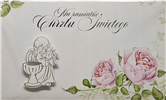 pamiątka na Chrzest Święty, Kartka na Chrzest   11,4 cm *19 cm 17276572012