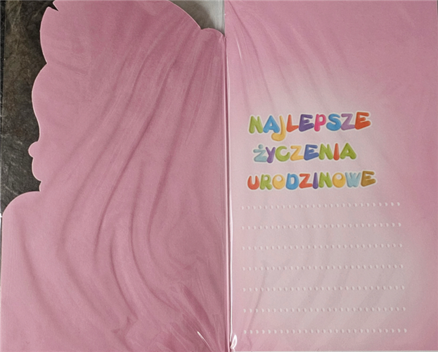 Kartki urodzinowe dla dziecka kartka urodzinowa 9 11,4 cm *19 cm  13540333188