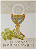 Pamiątka pierwszej Komunii Świetej Kartka  12 cm *16,3 cm 17306029921