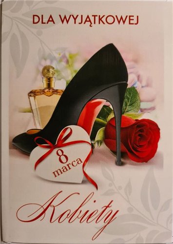 kartki z okazji dnia Kobiet, 8 Marca  11,7 cm *16,8 cm 17220382367