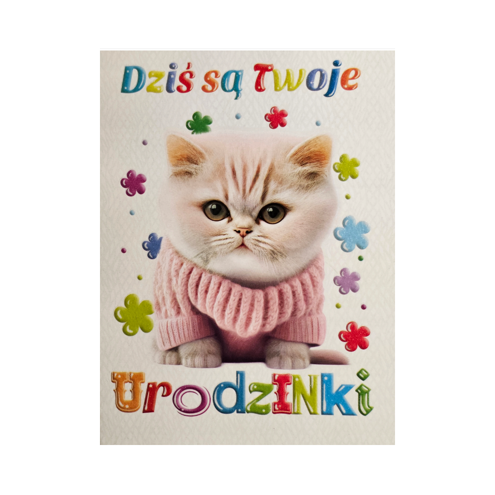 Kartki urodzinowe dla dziecka, na Dzień Dziecka 11,7 cm *16,5 cm 13476228011