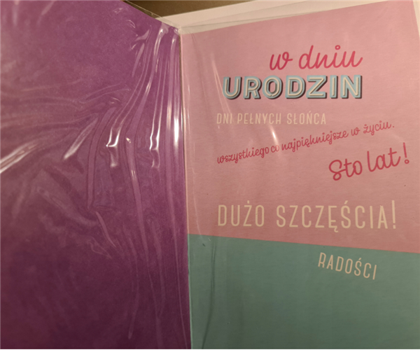 Młodzieżowa, Kartki urodzinowe, kartka urodzinowa 12,7 cm *17,8 cm  10692303698