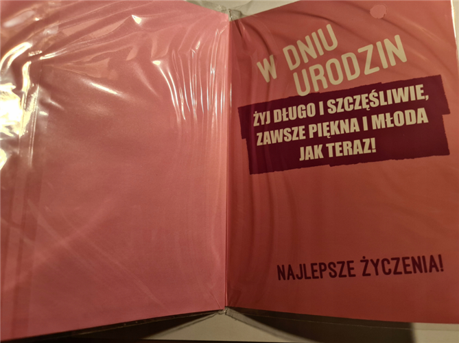 Kartki urodzinowe kartka urodzinowa WESOŁA Zabawna 11,9 cm *16,8 cm 16897829385