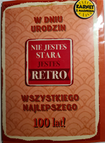 Kartki urodzinowe kartka urodzinowa WESOŁA Zabawna 11,9 cm *16,8 cm 16897829475