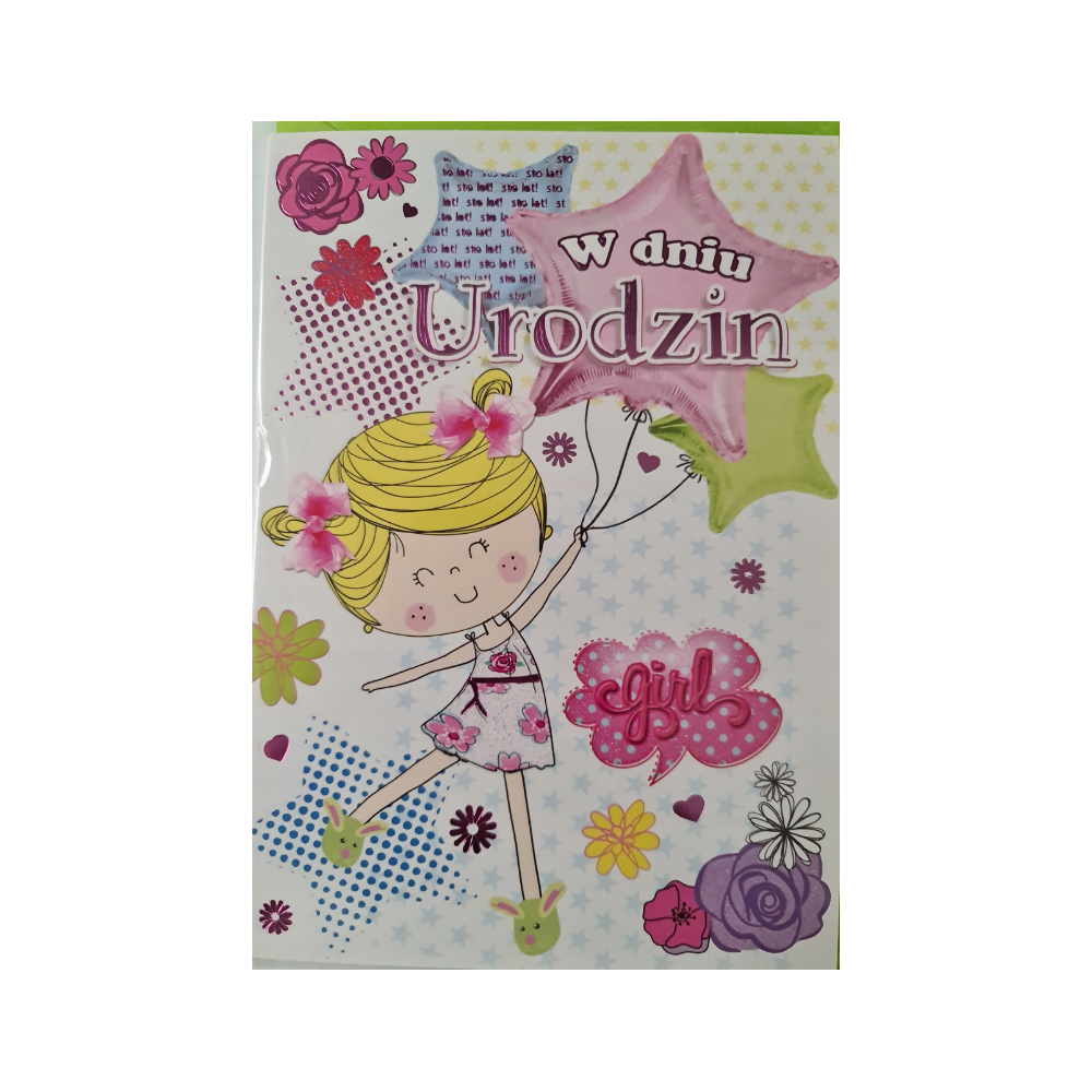Kartki urodzinowe dla dziecka, na Dzień Dziecka 11,7 cm *16,5 cm 11756857901