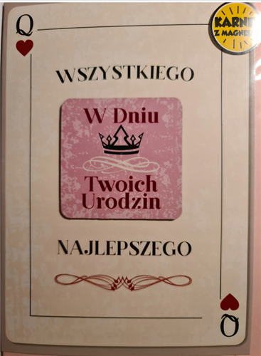 Kartki urodzinowe kartka urodzinowa WESOŁA Zabawna 11,9 cm *16,8 cm  16897829308