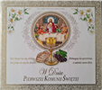Książeczka na na komunie Św., pamiątka na Komunie 17 x 19 cm 11840497376