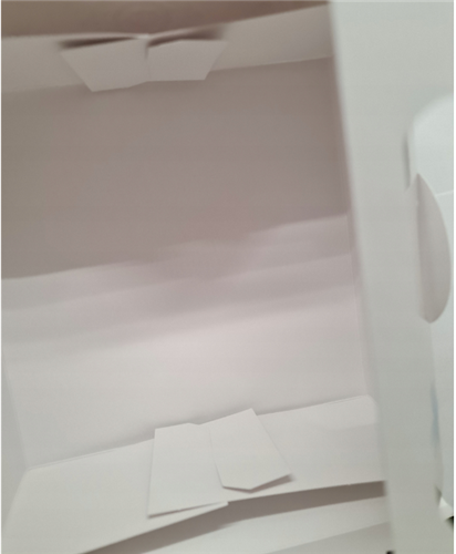 PUDEŁKA na CIASTO KOMUNIJNE PIERWSZA KOMUNIA ok. 20 cm x ok. 20 cm x ok. 8 cm. 11975366979 16897831909