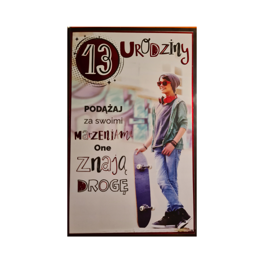 Kartki urodzinowe dla dziecka kartka urodzinowa 13  13 cm *20,4 cm 12060176275