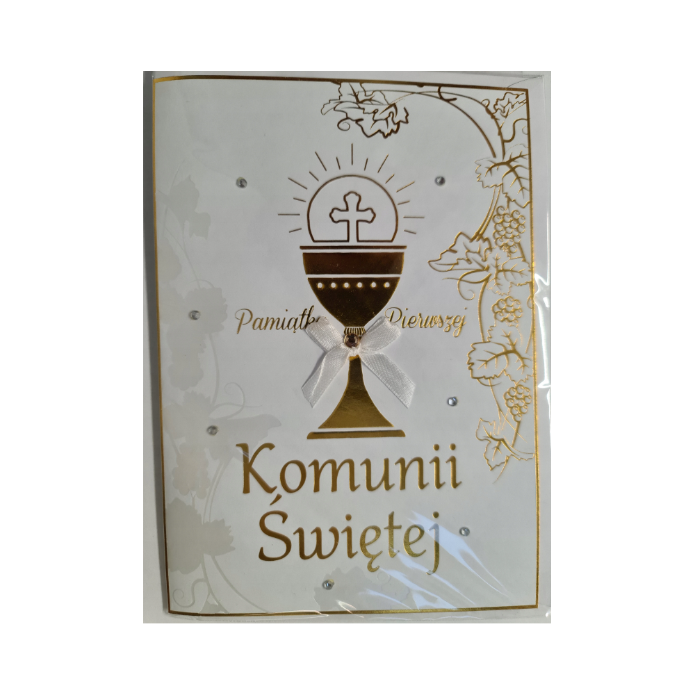 Pamiątka pierwszej Komunii Świetej 12,7 cm *17,8 cm 12063945543