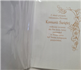 Pamiątka pierwszej Komunii Świetej 12,7 cm *17,8 cm 12063945543