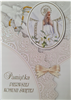 Pamiątka pierwszej Komunii Świetej Kartka  11,7 cm *16,5 cm 12066560387