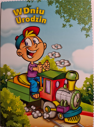Kartki urodzinowe dla dziecka kartka urodzinowa 11,7 cm *16,5 cm 12137628449