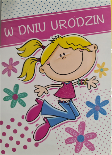 Kartki urodzinowe dla dziecka, kartka urodzinowa 11,7 cm *16,5 cm 12806367464