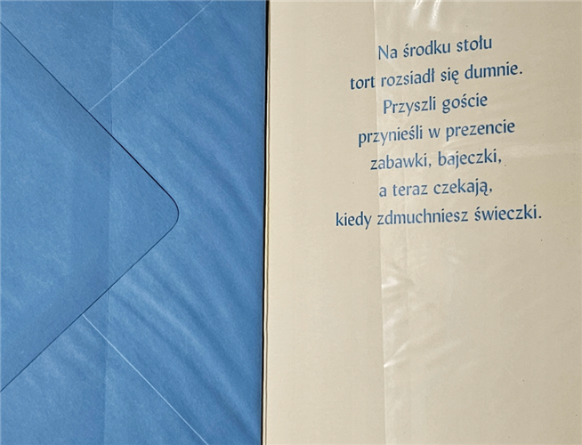 Kartki urodzinowe dla dziecka, kartka urodzinowa 11,7 cm *16,5 cm 12806367464