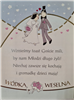 ETYKIETY NAKLEJKI NA ALKOHOL WÓDKA WESELNA 2szt .9,5cmx12,5cm 12176960822