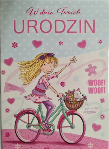 Kartki urodzinowe dla dziecka, kartka urodzinowa 11,7 cm *16,5 cm 12806369060