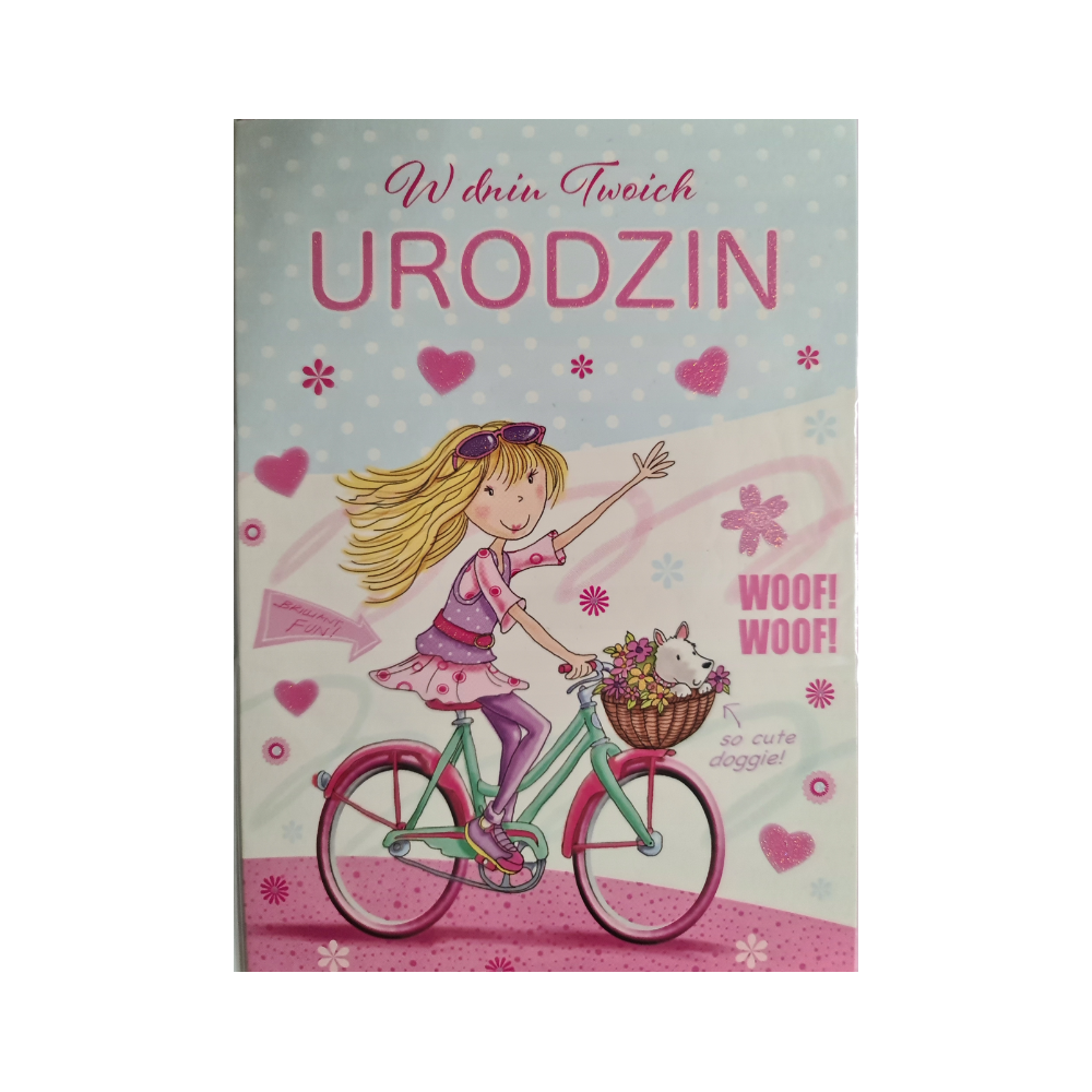 Kartki urodzinowe dla dziecka, kartka urodzinowa 11,7 cm *16,5 cm 12806369060