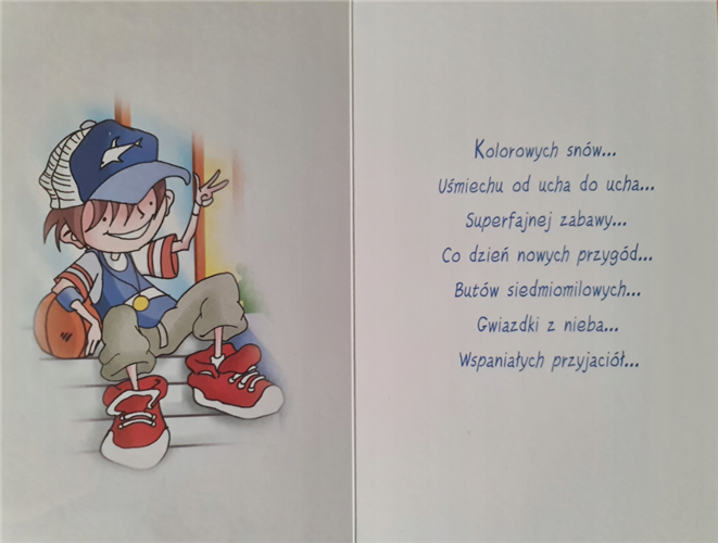 Kartki urodzinowe dla dziecka kartka urodzinowa 11,7 cm *16,5 cm 12942602679