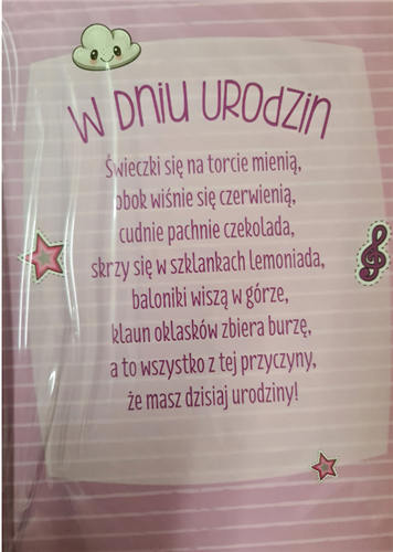 Kartki urodzinowe dla dziecka kartka urodzinowa 12,7 cm *17,8 cm 13189785831