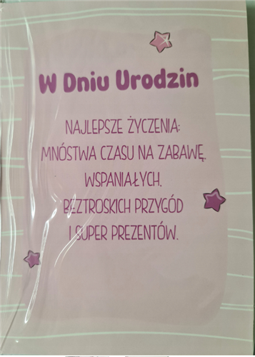 Kartki urodzinowe dla dziecka kartka urodzinowa 12,7 cm *17,8 cm 13189798437