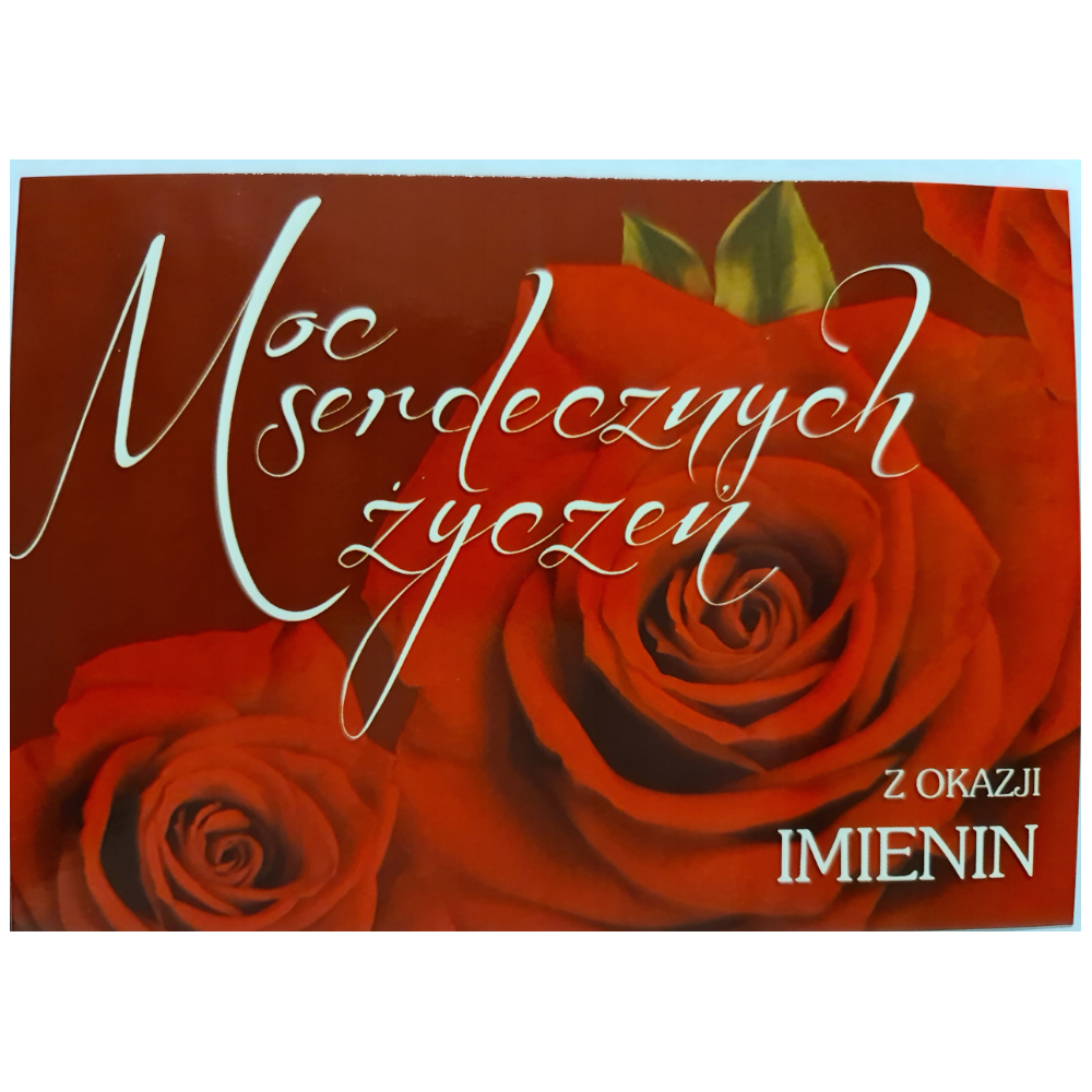 pocztówki Pocztówka imieninowa CENA za 2 SZTUKI 14,8 cm *10,5 cm  11979466219