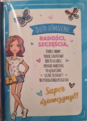 Kartki urodzinowe kartka urodzinowa WESOŁE Zabawna 11,7 cm *16,8 cm  12134297370