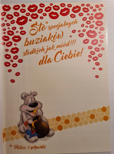 Kartki urodzinowe kartka urodzinowa WESOŁE Zabawna 11,7 cm *16,8 cm  12187561602