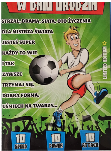 Kartki urodzinowe kartka urodzinowa WESOŁE Zabawna  11,7 cm *16,8 cm 12189754784