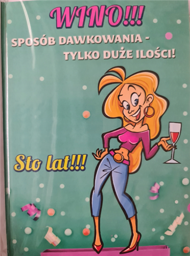Kartki urodzinowe kartka urodzinowa WESOŁE Zabawna  11,7 cm *16,8 cm 12189797852