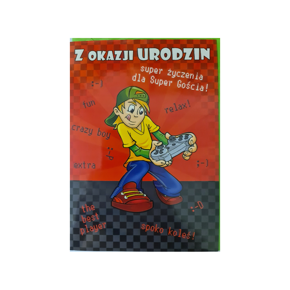 Kartki urodzinowe kartka urodzinowa WESOŁE Zabawna 11,7 cm *16,8 cm 12438025112
